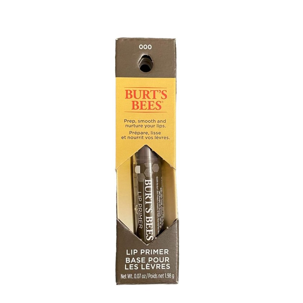 Burts Bees Lip Primer New in Box Prep Smooth Nurture Lips